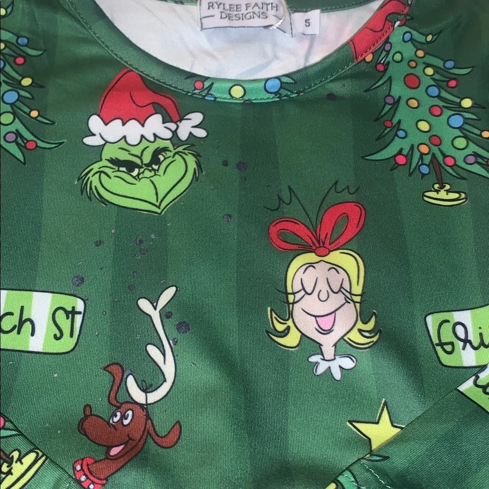 Rylee Faith Designs new grinch